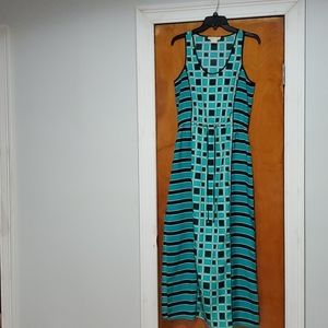 Multicolored Sleeveless Dress